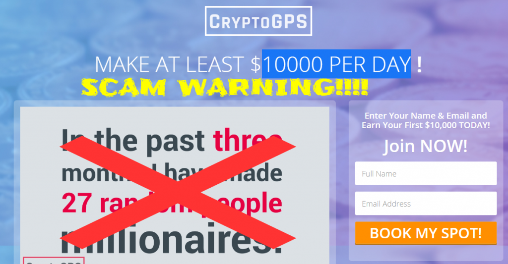 crypto gps scam