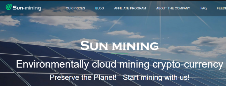 sun mining cryptocurrency