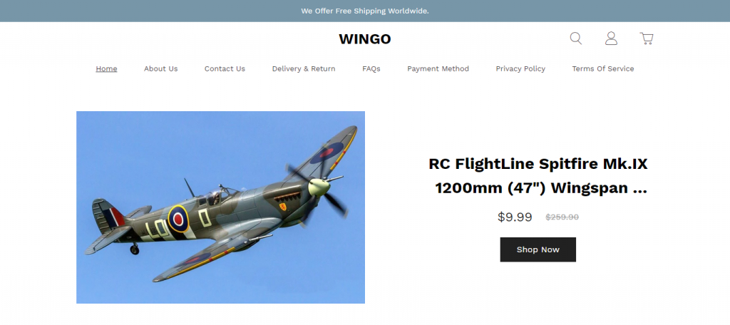 Wingo Online Store image