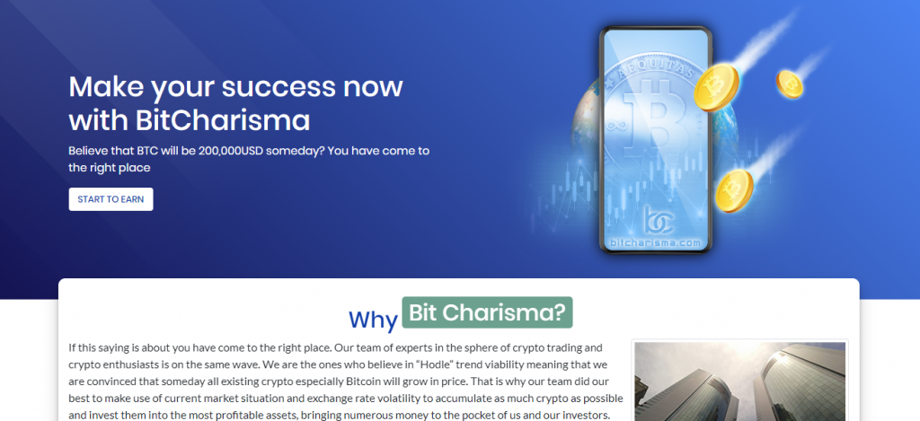 Bitcharisma home image