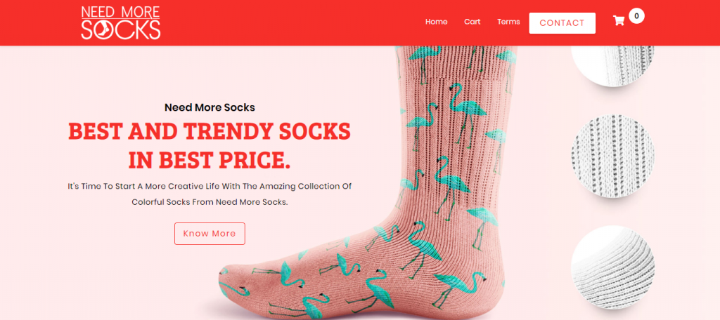 NeedMoreSocks Online Store image