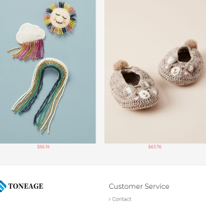 Toneage Homepage