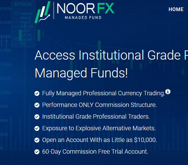 NoorFx Landing Page