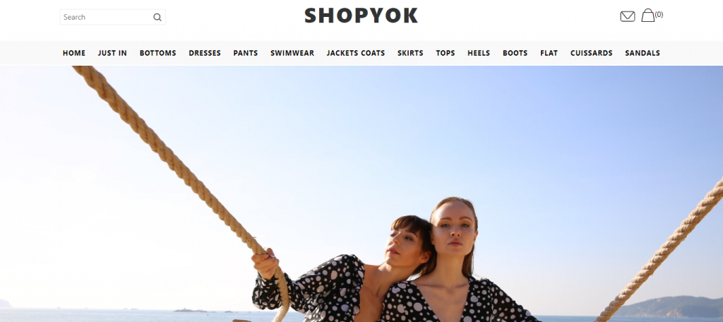 Shopyok Homepage