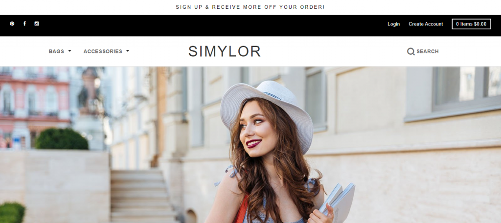 Simylor Homepage