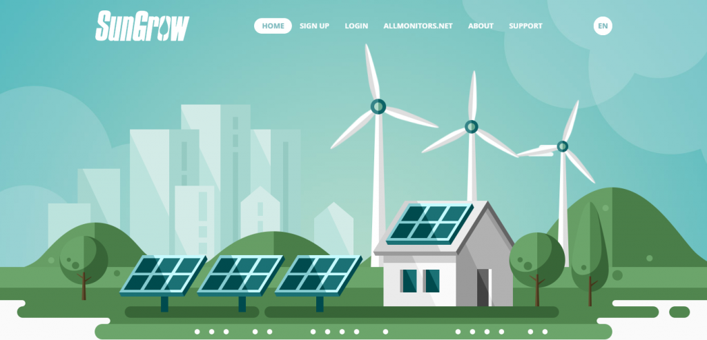 Sungrow Homepage