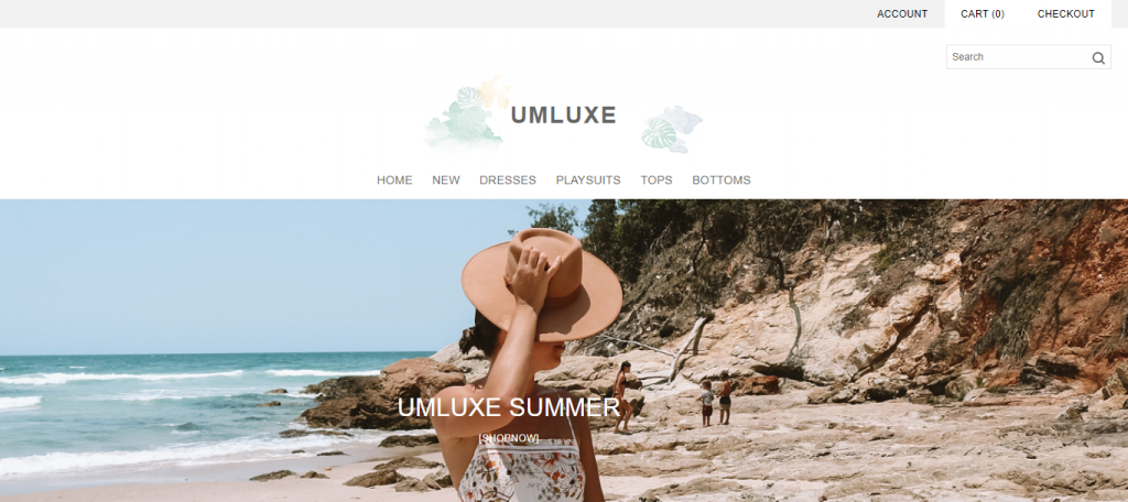 Umluxe Homepage