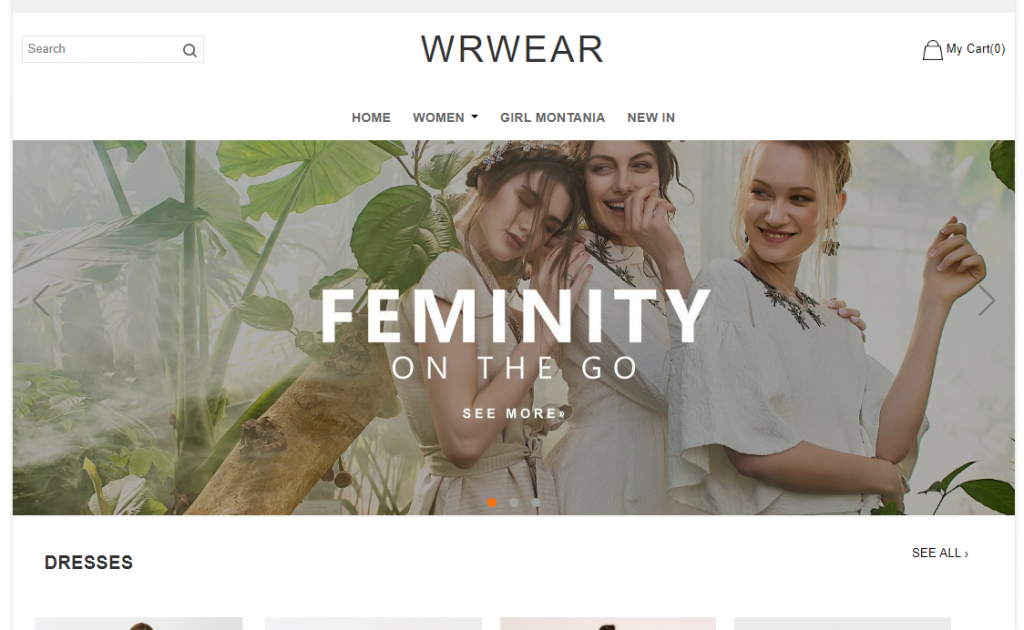 Wrwear Homepage