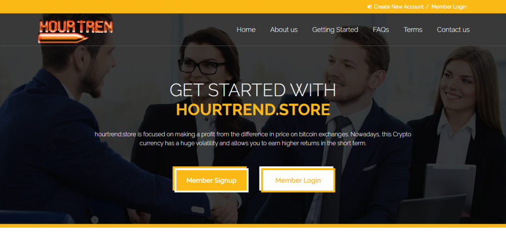 Hourtrend Homepage