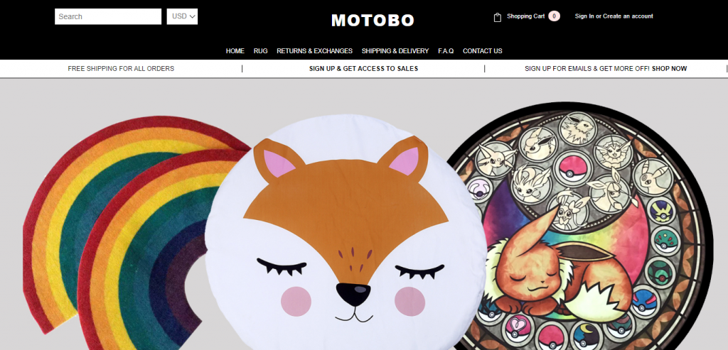 Motobo Homepage