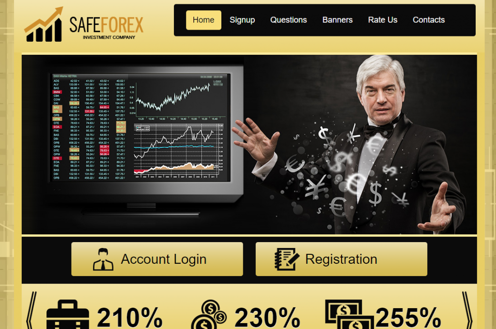 Safeforex Homepage