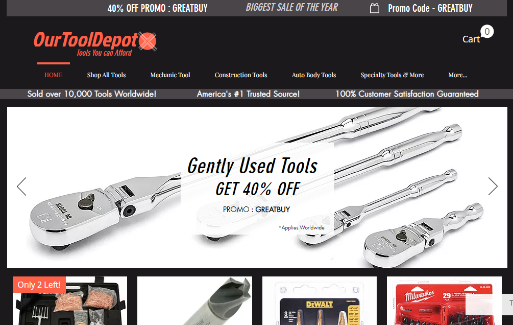 Ourtooldepot reviews