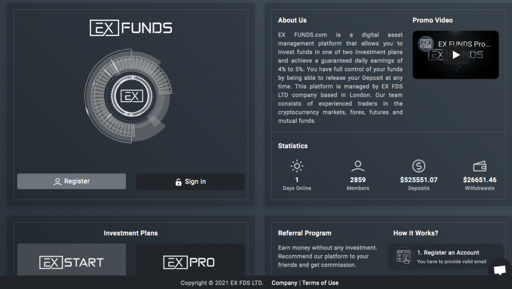 Exfunds Review