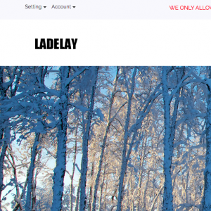 Ladelay com homepage