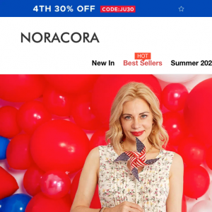 Noracora Dresses Homepage