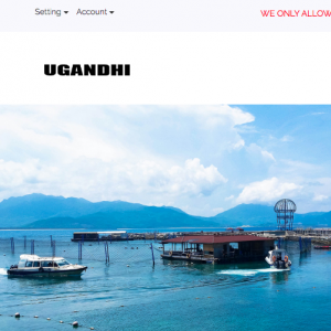 Ugandhi Homepage
