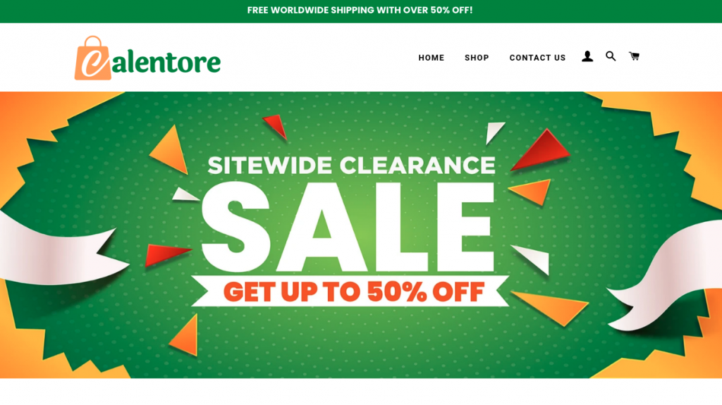 Calentore Homepage