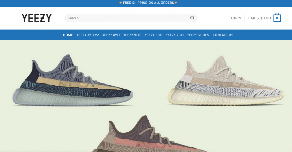 Dealsyeezy homepage