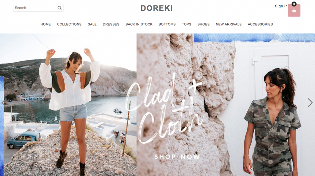 Doreki Homepage