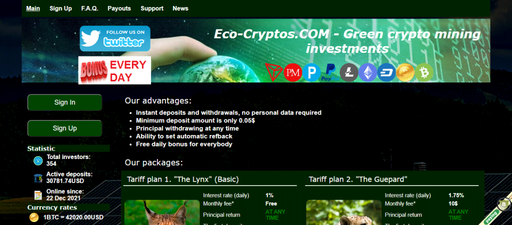 Eco-cryptos Review