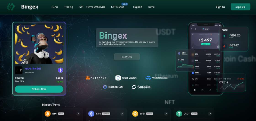 Bingex.com Crypto